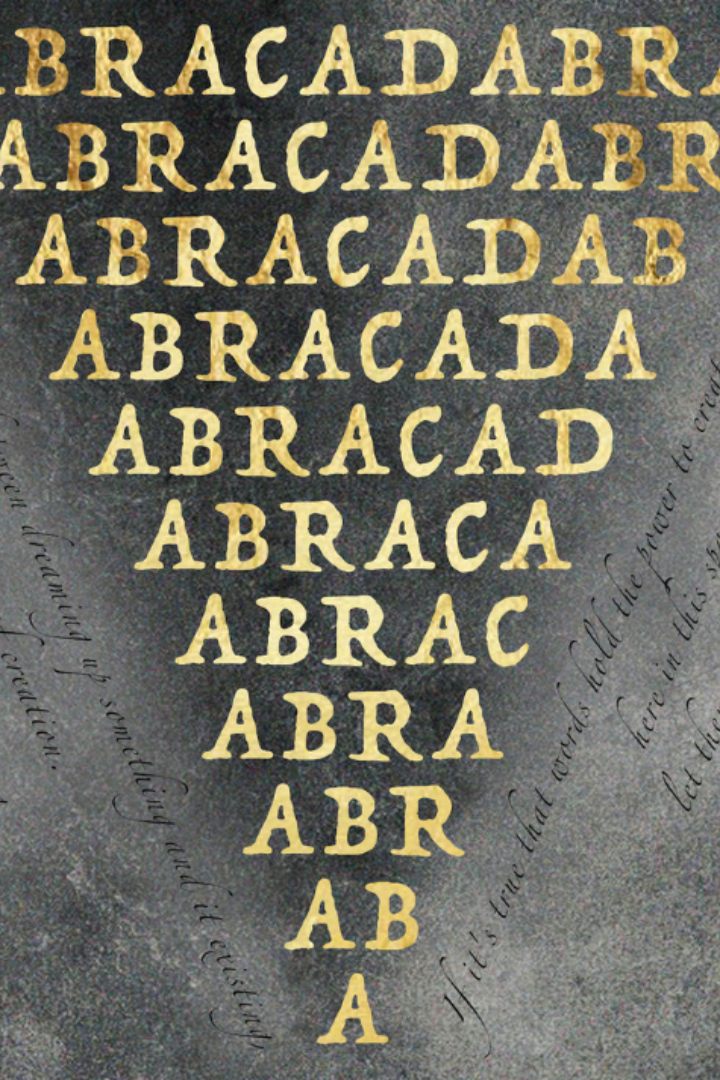 Заклинание «абракадабра» впервые было упомянуто в трудах врача и учёного Серена Саммоника, который жил во 2—3 веках. 