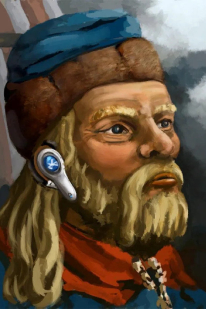 Технология Bluetooth получила название в честь датского короля Харальда I Синезубого, который в 10 веке объединил разрозненные датские племена.