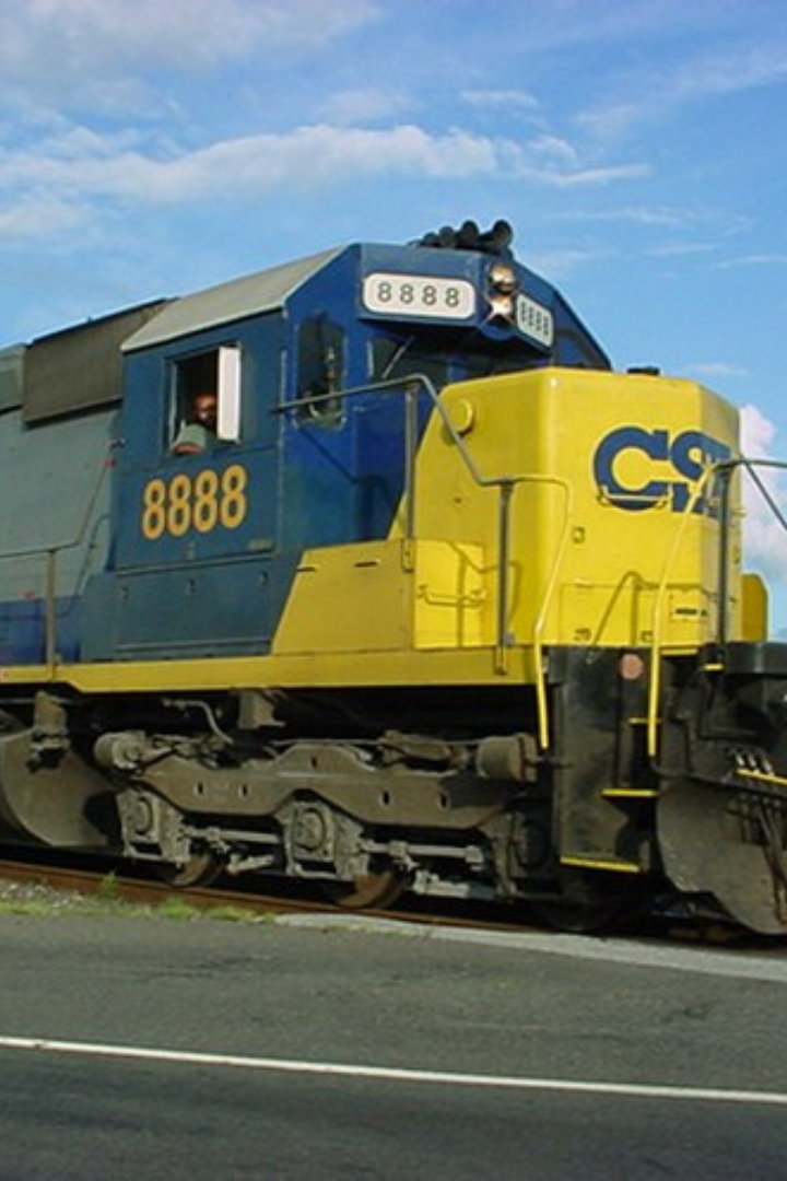 15 мая 2001 года в штате Огайо железнодорожная бригада перетаскивала состав из 47 вагонов с одного пути на другой. 