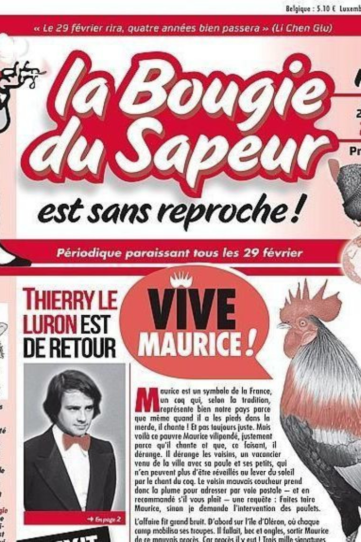 Французская юмористическая газета «La Bougie du Sapeur» («Свеча сапёра») выходит раз в четыре года, 29 февраля. 