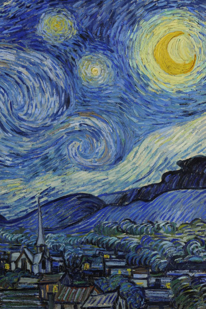 Математики, исследовавшие картины Ван Гога, пришли к выводу, что завихрения на некоторых его полотнах довольно точно описывают невидимые для глаза турбулентные потоки воздуха. 