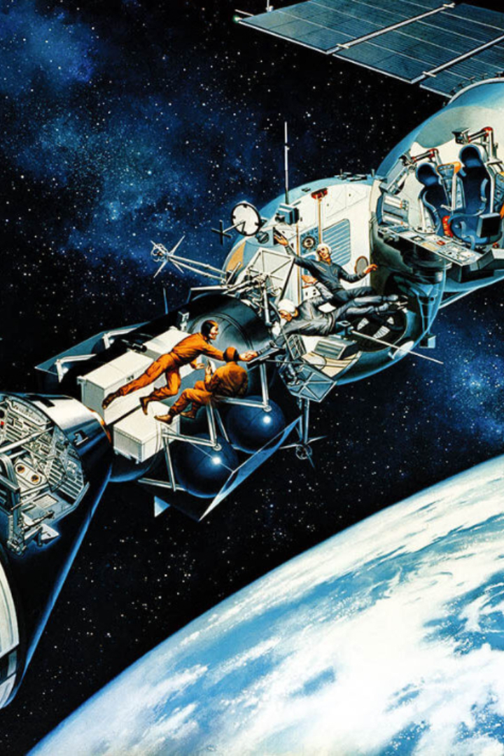 17 июля 1975 года состоялась стыковка советского космического корабля «Союз» и американского «Аполлон».