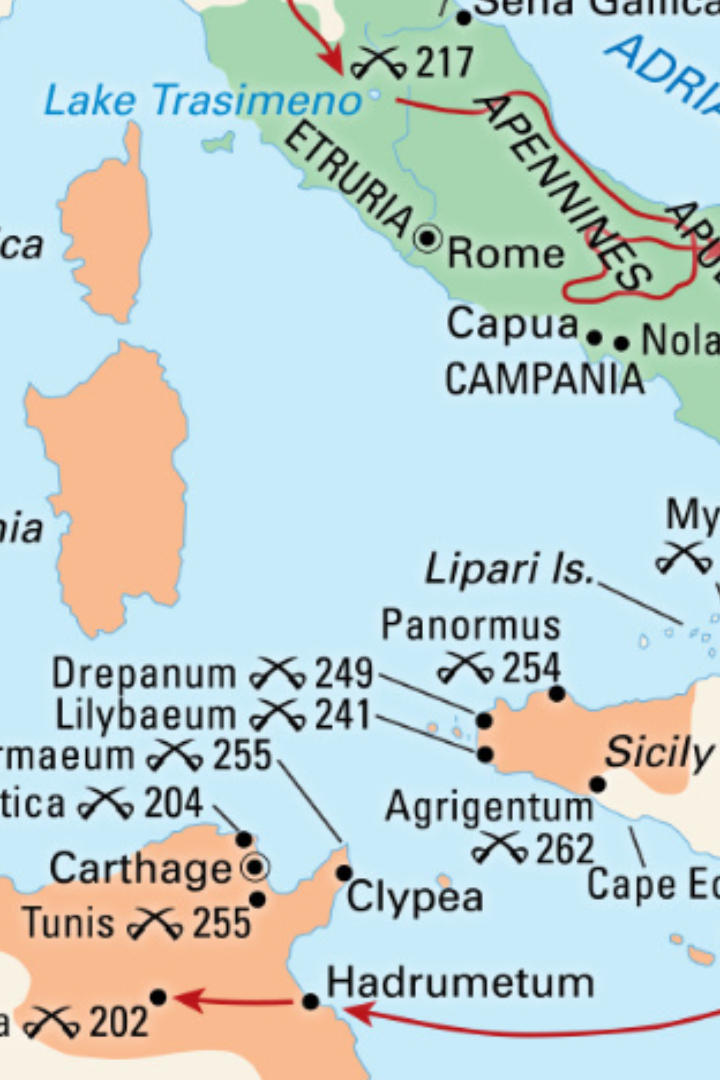 Третья Пуническая война между Римом и Карфагеном закончилась полным разрушением последнего, и мирный договор не был подписан.