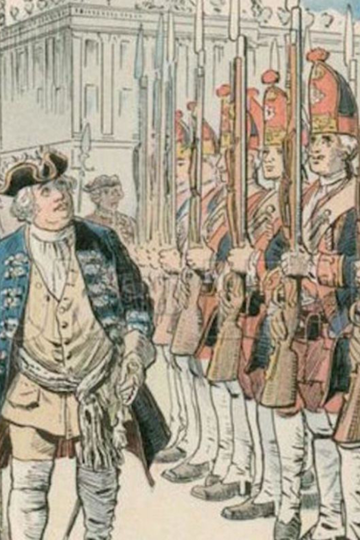 Прусский король Фридрих Вильгельм I создал особый полк, куда зачисляли только солдат выше 188 см, которых прозвали «Потсдамскими великанами». 